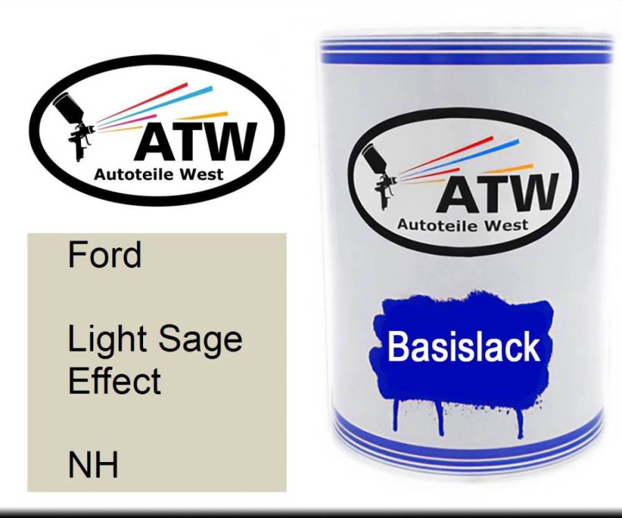 Ford, Light Sage Effect, NH: 500ml Lackdose, von ATW Autoteile West.